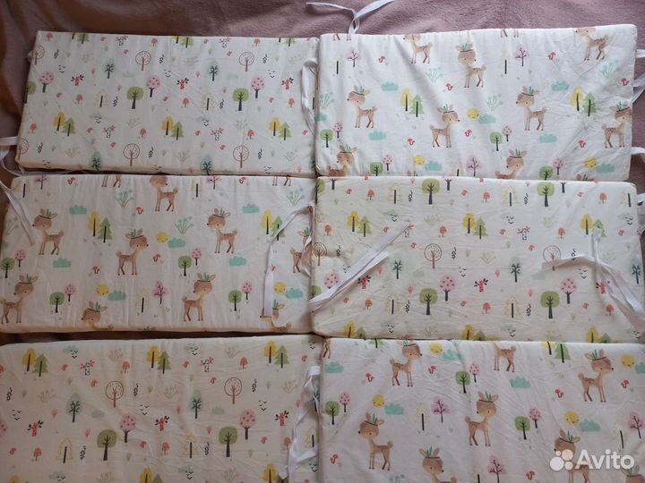 Бортики в кроватку