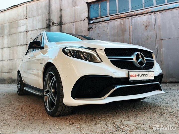 Комплект обвеса Mercedes GLE w166 стиль 63 AMG