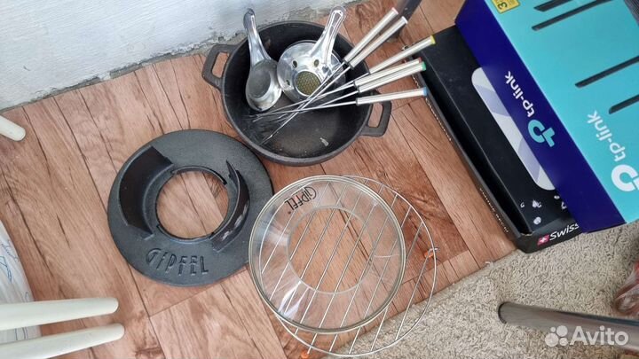 Набор для фондю gipfel из чугуна