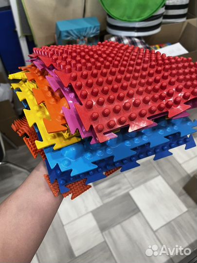 Коврик ортопедический массажный детский