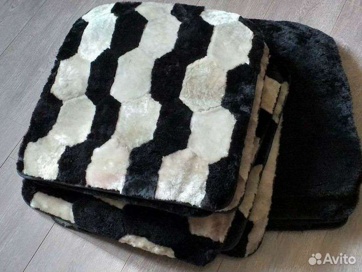 Меховые накидки на стул, кресло, в автомобиль