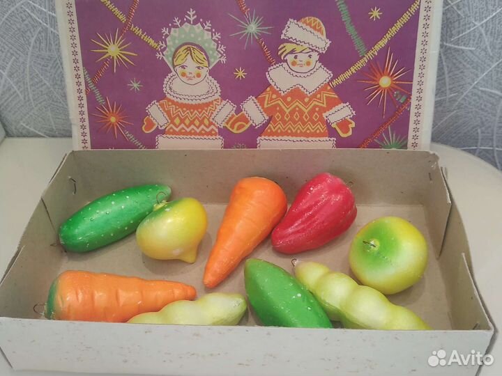 Елочные игрушки СССР набор