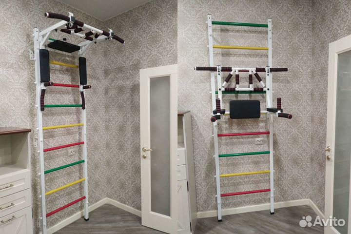 Шведская стенка до 250 кг Турник Брусья Пресс 3в1