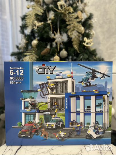 Конструктор сити полицейский участок