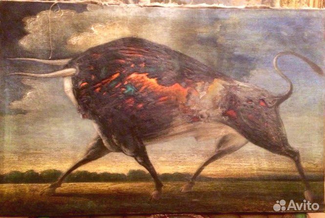 Картина холст масло