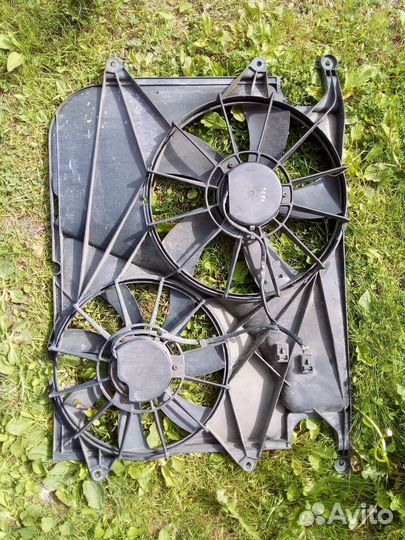 Вентилятор радиатора chevrolet captiva