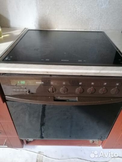 Духовой шкаф с варочной панелью bosch