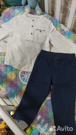 Рубашка и 2 пары брюк HM 86р
