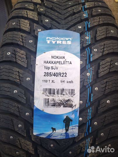 Nokian Tyres Hakkapeliitta 10p SUV 285/40 R22