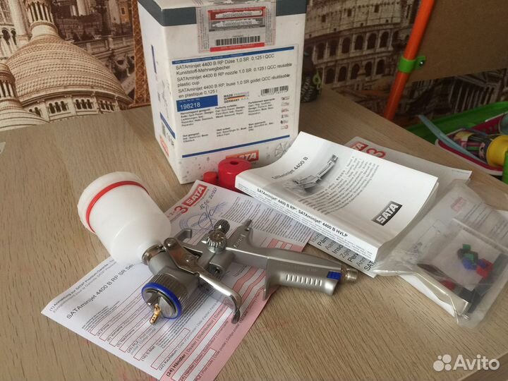 Краскопульт SATA minijet 4400 b rp 1,0 sr