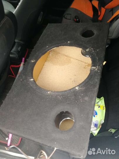 Короб для сабвуфера 12, блины под ремонт 3 шт