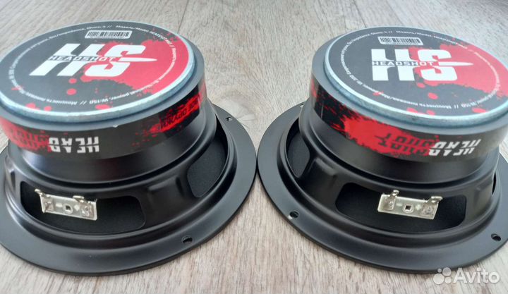 Новые 16е динамики kicx headshot M65