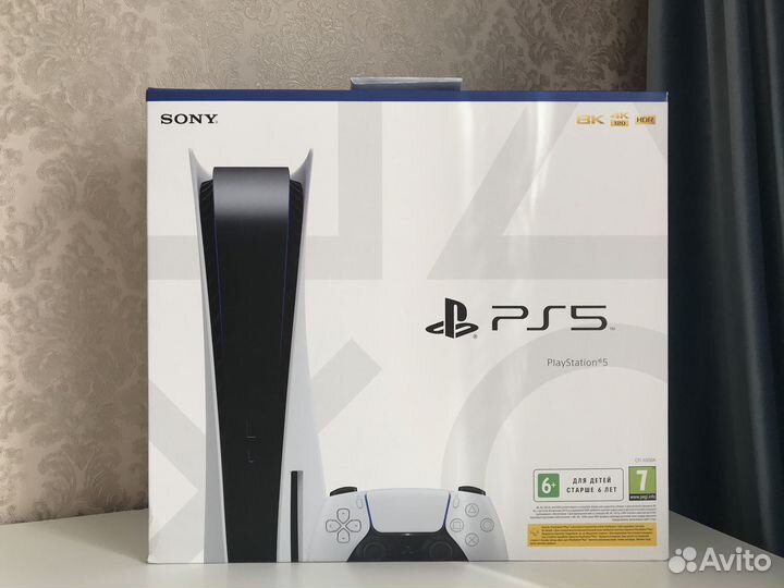 Игровая приставка Sony PlayStation 5 Blu-Ray Новая
