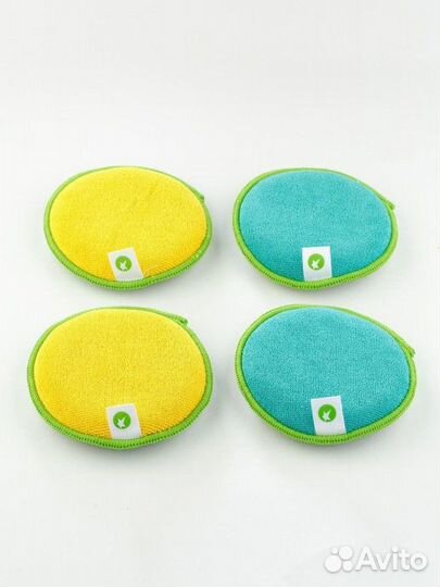 Губки для кухни 4 шт