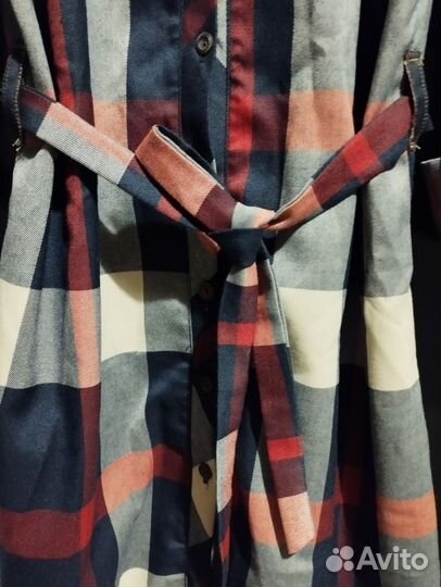 Платье рубашка 46