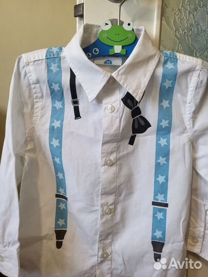 Рубашка для мальчика 92