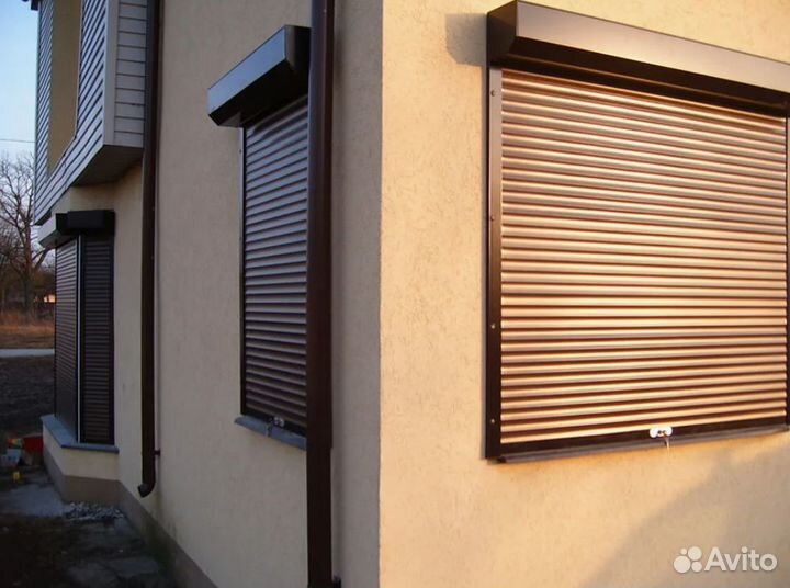 Рольставни, роллеты на окна