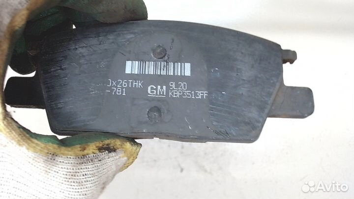 Колодки тормозные Chevrolet Malibu 2018, 2020