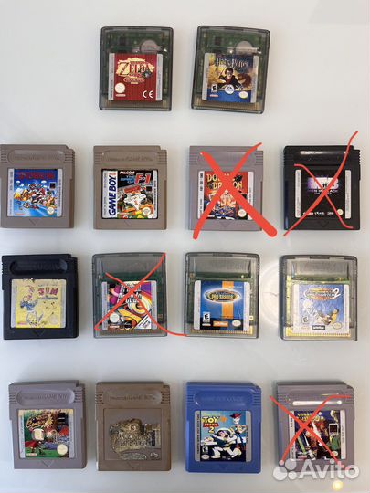 Катриджи для Gameboy