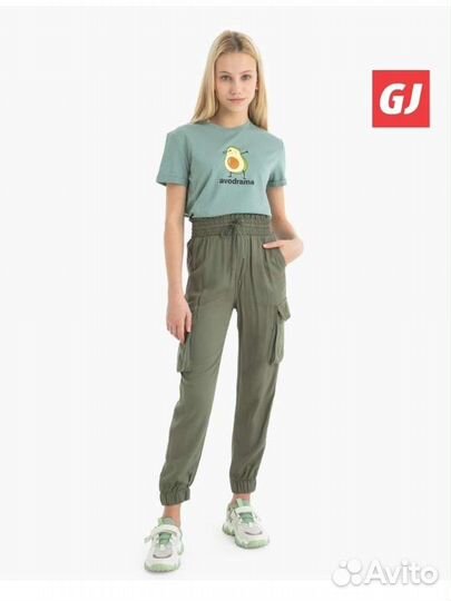 Брюки джоггеры для девочки