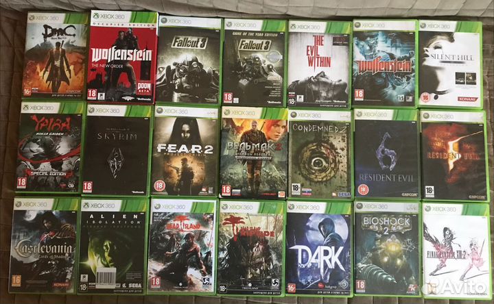 Игры Xbox 360 лицуха