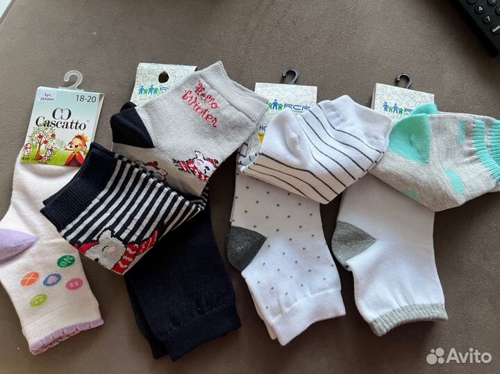 Носочки детские набором