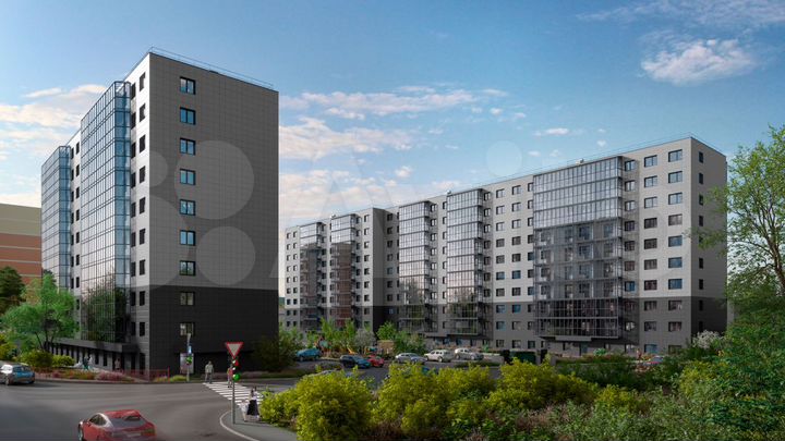 1-к. квартира, 29,6 м², 8/10 эт.