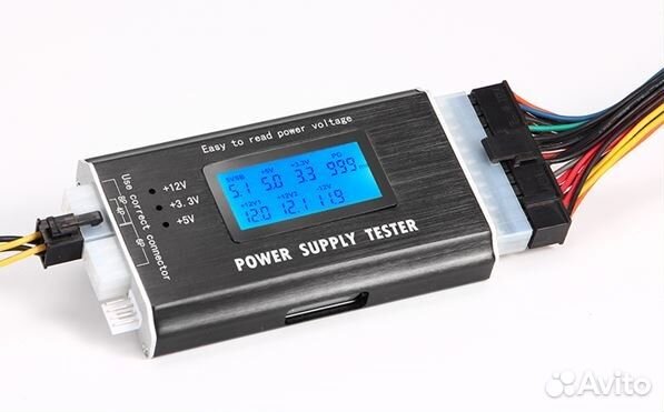 Тестер блоков питания компьютера V.4
