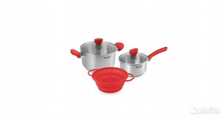 Набор кастрюль Rondell 5 предметов (RDS-1002)