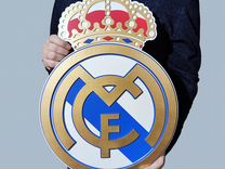 Эмблема футбольного клуба Real Madrid настенная