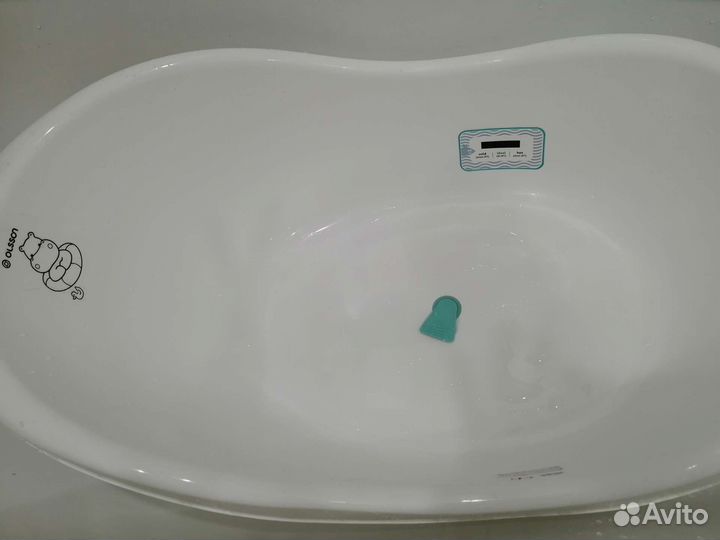 Ванночка для купания с горкой