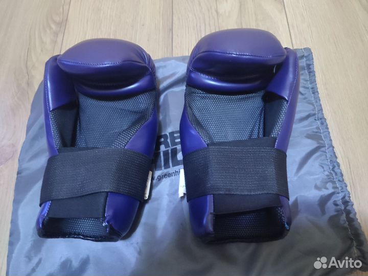 Кикбоксинг перчатки 10 oz green hill S