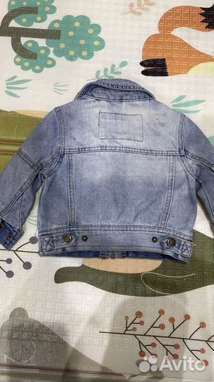 Джинсовая куртка детская