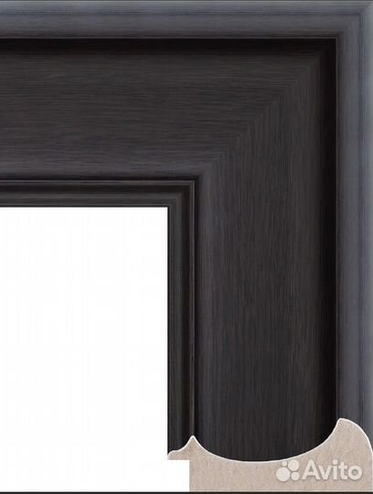 Зеркало в раме 100*120см