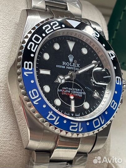 Часы Rolex gmt master 2 batman