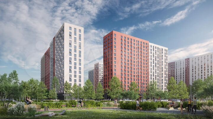 3-к. апартаменты, 52,1 м², 8/17 эт.