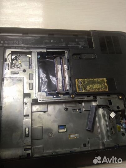 Ноутбук hp g6-1216er на разбор