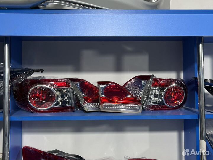 Фонари тойота королла е151 hybbl