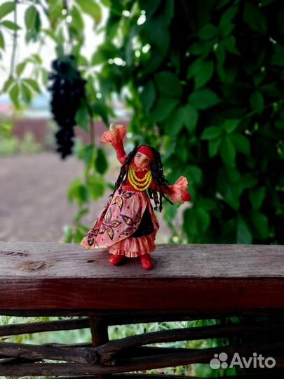 Елочные игрушки из ваты