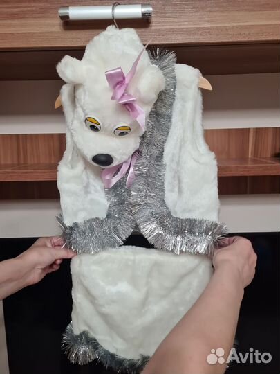 Костюм медведя для девочки на утренник