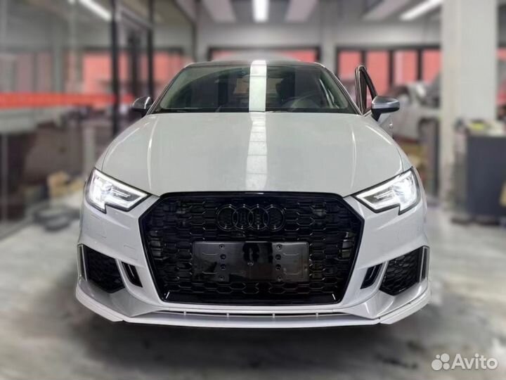 Бампер RS3 для Audi A3 8V рест Седан