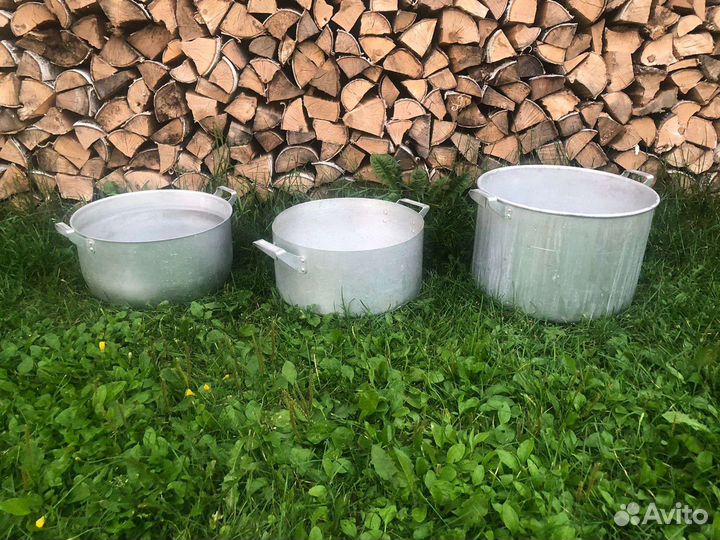 Кастрюля алюминиевая