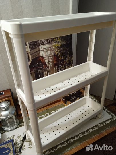 Стеллаж IKEA белый