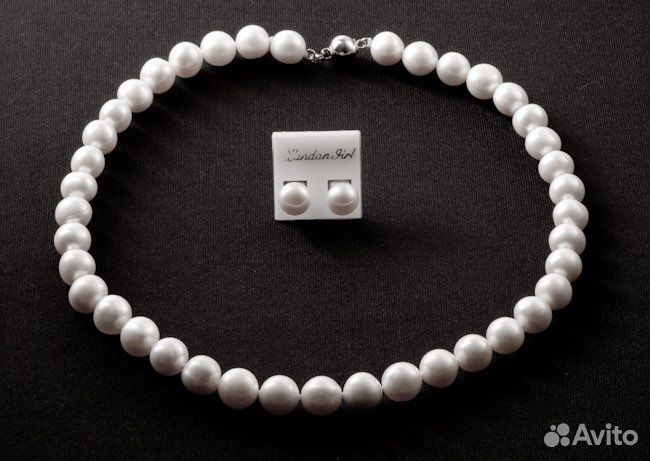 Украшения из натуральных камней жемчуга