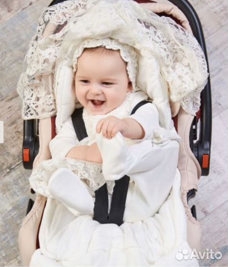 Зимний конверт на выписку Choupette