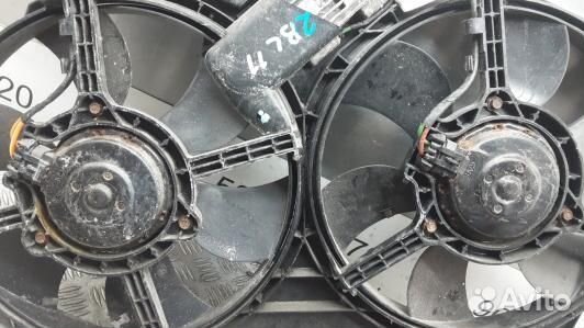 Вентилятор радиатора land rover freelander 1 (2BL1