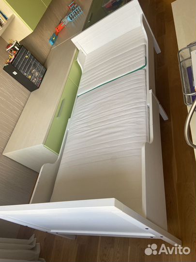 Детская кровать IKEA раздвижная сундвик