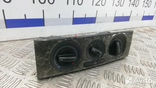 Блок управления печки и климат-контроля skoda fabi