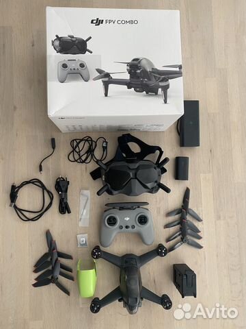 Квадрокоптер DJI FPV combo Очки dji fpv goggles V2 купить в Москве с ...