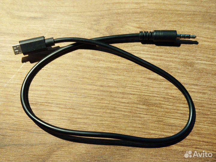 Аудиокабель Jack 3,5штек - micro USB